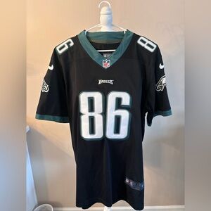 NFL Black Zach Ertz Philadelphia Eagles Jersey